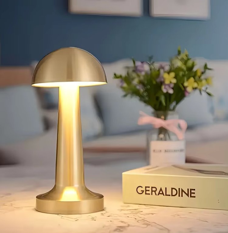 Luminara | Elegant Cordless Dimmable LED Table Lamp for Bedroom and Desk 5