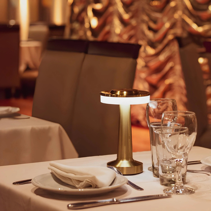 Luminara | Elegant Cordless LED Touch Table Lamp for Modern Spaces 0