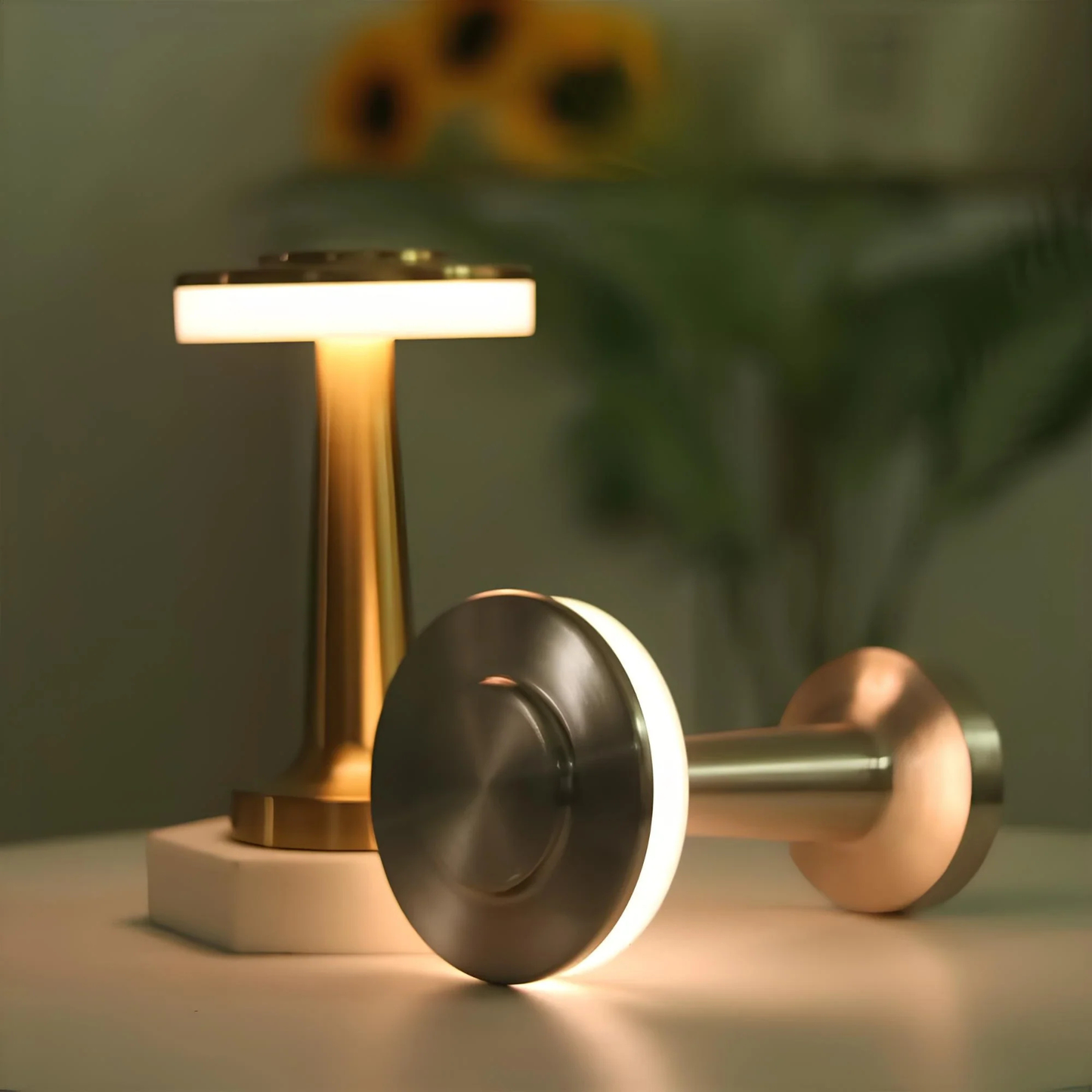 Luminara | Elegant Cordless LED Touch Table Lamp for Modern Spaces 6