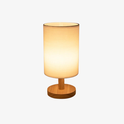 Luminara | Elegant Dimmable Mid Century Modern Wood Table Lamp 1