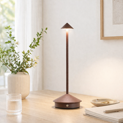 Luminara | Stylish Rechargeable Cordless Table Lamp with Adjustable Brightness 4