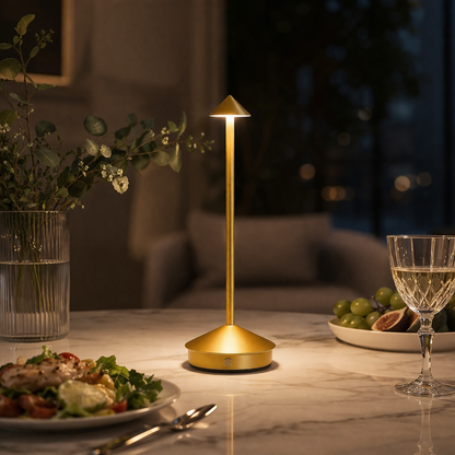 Luminara | Stylish Rechargeable Cordless Table Lamp with Adjustable Brightness 6