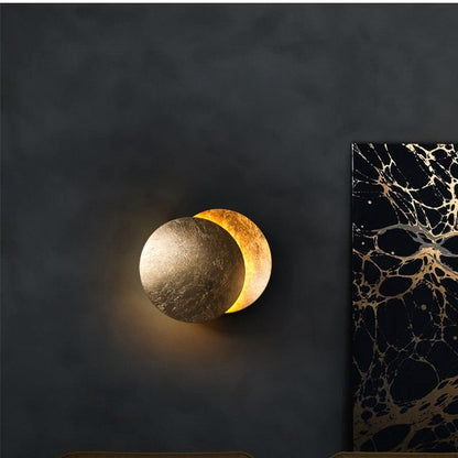 LunaGlow | Elegant Modern Wall Light with Rotating Sconce Design 1