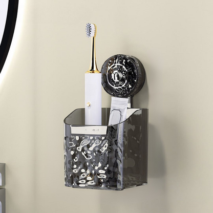 Modern Acrylic Shower Caddy | Suction Storage Organizer with Strong Load Capacity | Space-Saving Design for Easy Bathroom Storage 6