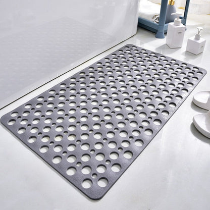 Non-Slip Bath Mat | Shower Mat with Strong Suction Cups | Quick-Drying Design for Safety and Comfort 1