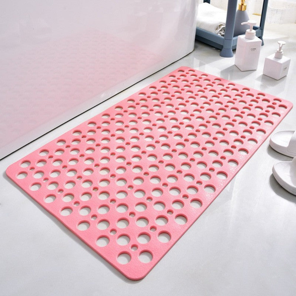 Non-Slip Bath Mat | Shower Mat with Strong Suction Cups | Quick-Drying Design for Safety and Comfort 11