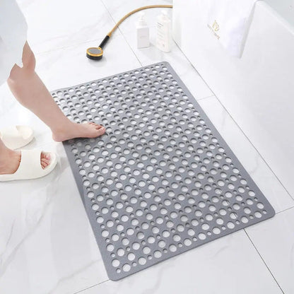 Non-Slip Bath Mat | Shower Mat with Strong Suction Cups | Quick-Drying Design for Safety and Comfort 4