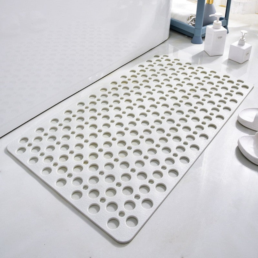 Non-Slip Bath Mat | Shower Mat with Strong Suction Cups | Quick-Drying Design for Safety and Comfort 8