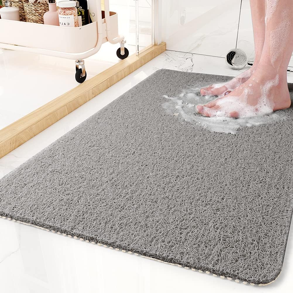 Non Slip Bath Mat | Quick-Drying Shower Mat with Strong Suction Cups | Enhanced Safety for Your Bathroom 0