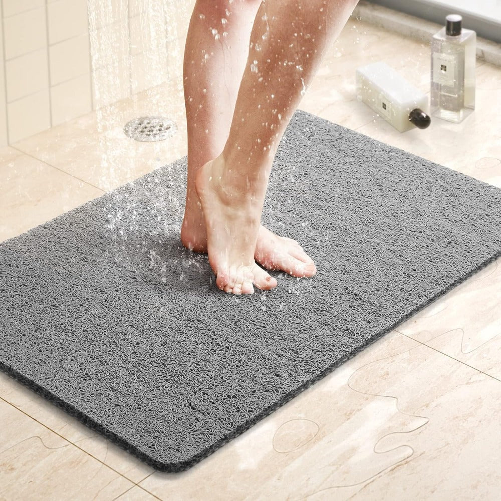 Non Slip Bath Mat | Quick-Drying Shower Mat with Strong Suction Cups | Enhanced Safety for Your Bathroom 1