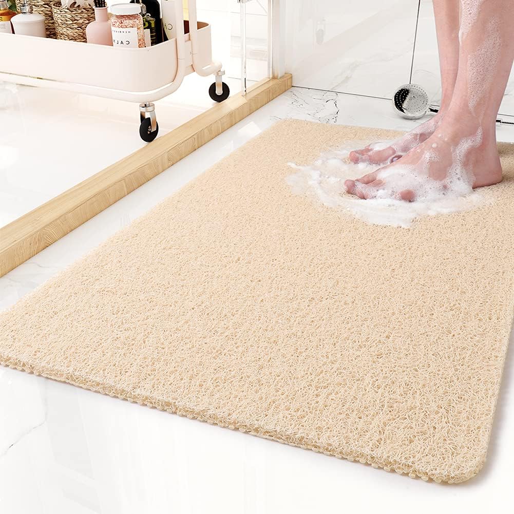 Non Slip Bath Mat | Quick-Drying Shower Mat with Strong Suction Cups | Enhanced Safety for Your Bathroom 4