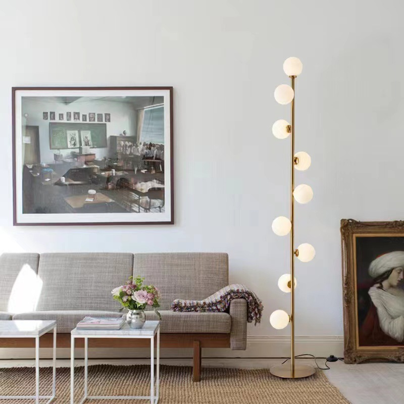 NordicGlow | Elegant Minimalist Modern Floor Lamp for Living Room 2