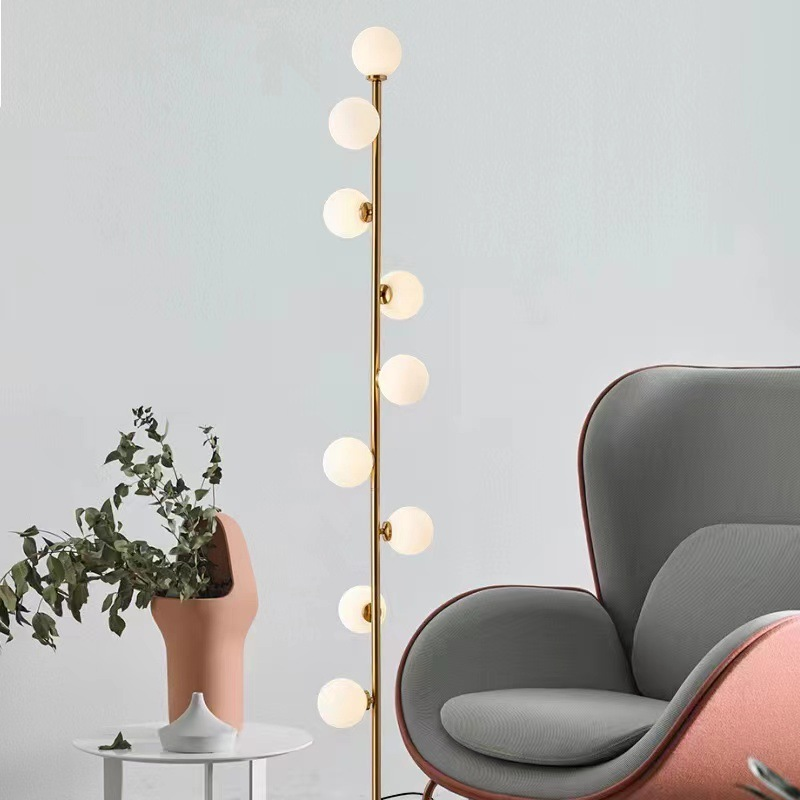 NordicGlow | Elegant Minimalist Modern Floor Lamp for Living Room 5