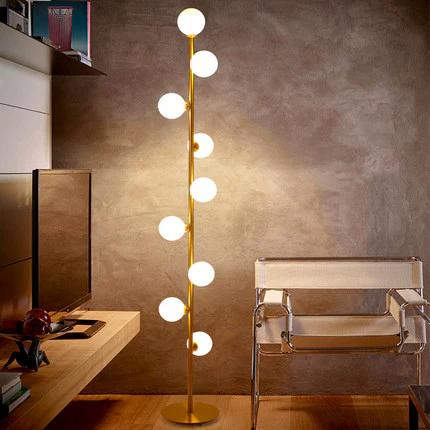 NordicGlow | Elegant Minimalist Modern Floor Lamp for Living Room 8