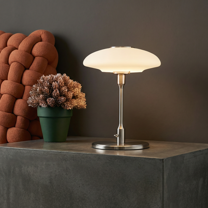NordicGlow | Elegant Scandinavian LED Table Lamp for Bedroom and Desk 1
