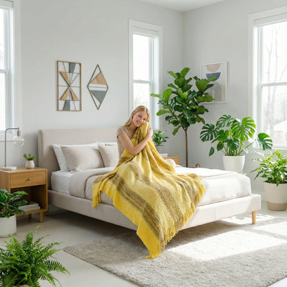 Nordic Charm | Throw Blanket with Reversible Design for Cozy Everyday Use 2