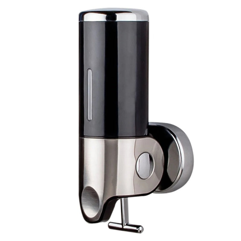 RYNX | Wall Mounted Soap Dispenser with Ergonomic T-Bar Pump | 17 oz Capacity for Space-Saving Convenience 0