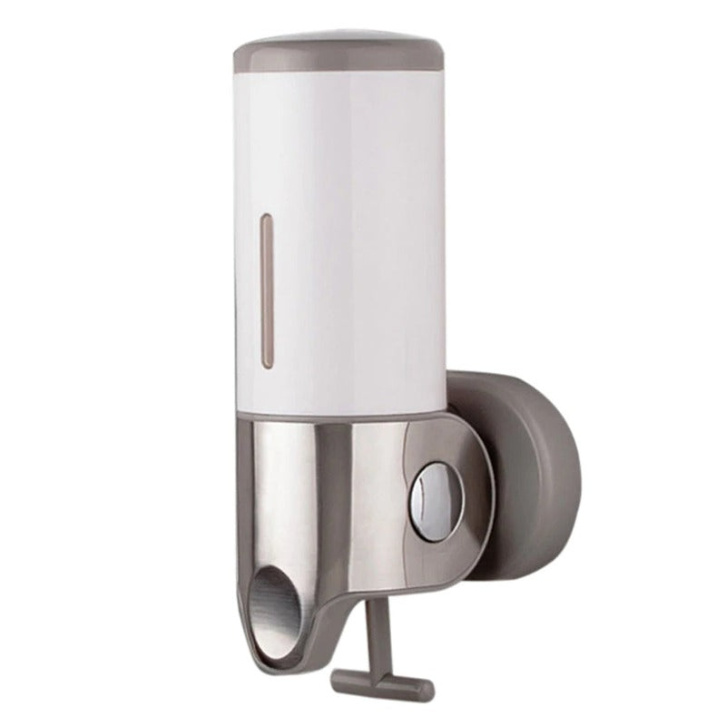 RYNX | Wall Mounted Soap Dispenser with Ergonomic T-Bar Pump | 17 oz Capacity for Space-Saving Convenience 11