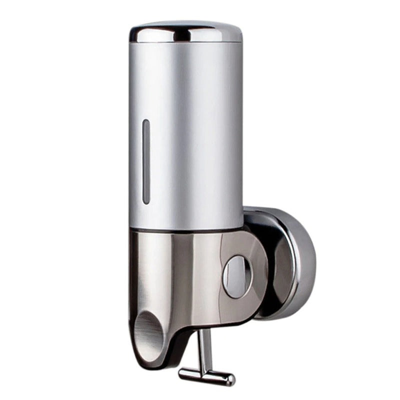 RYNX | Wall Mounted Soap Dispenser with Ergonomic T-Bar Pump | 17 oz Capacity for Space-Saving Convenience 6