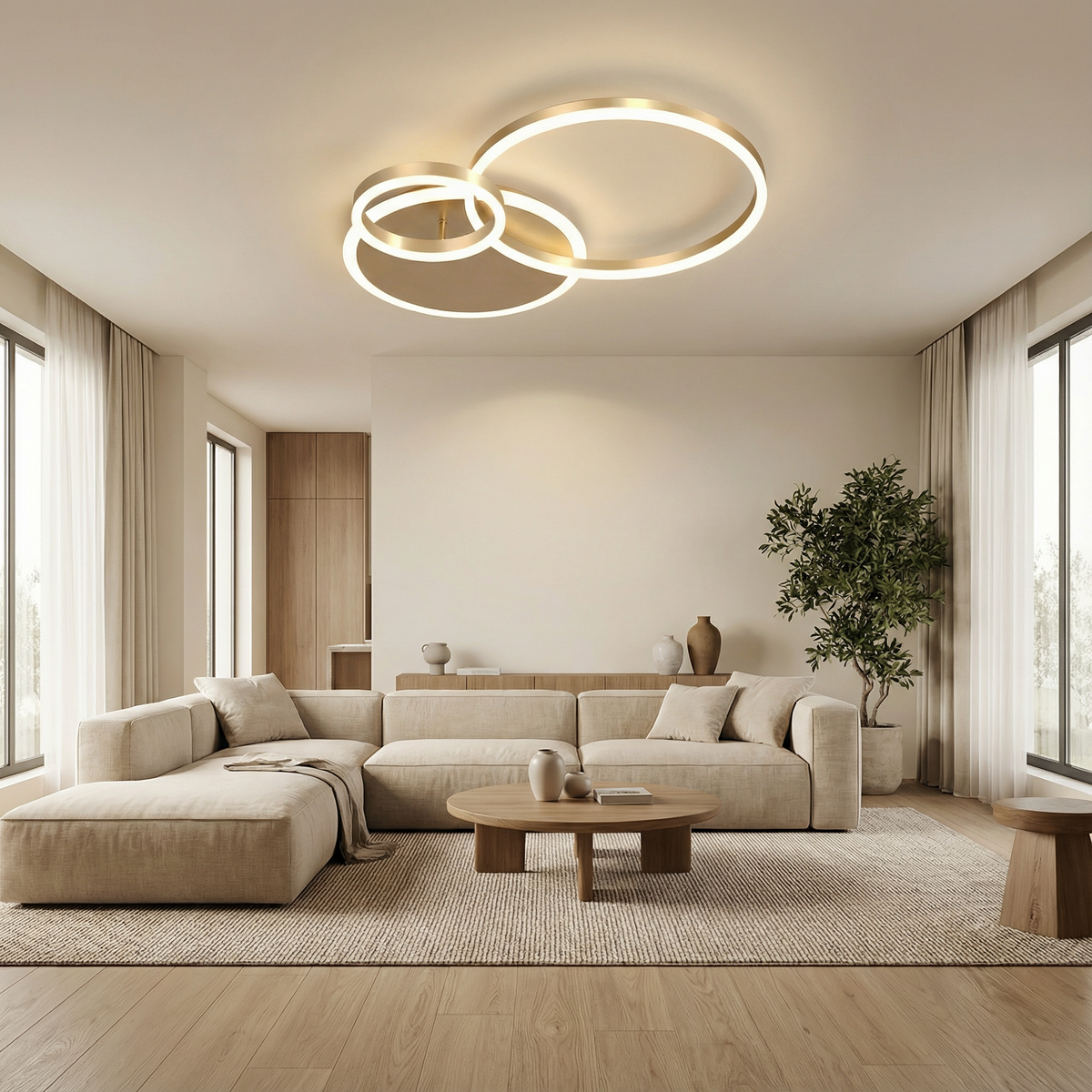 Rondale | Kitchen Pendant Lighting with Adjustable Height & LED Bulb | Minimalist Design for Modern Spaces 3