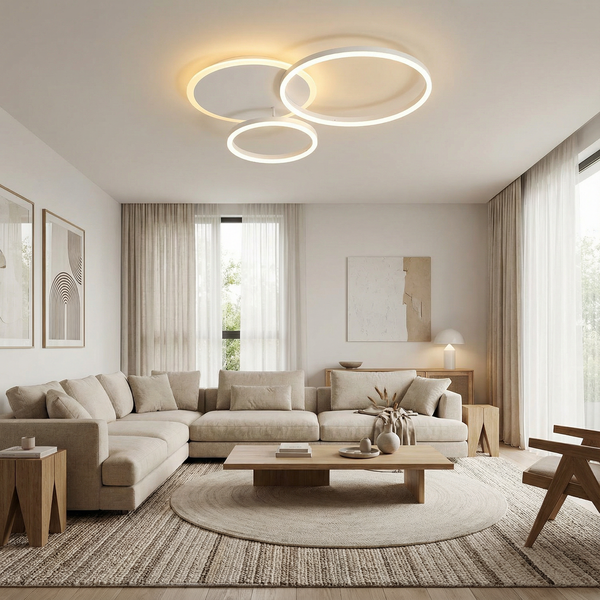 Rondale | Kitchen Pendant Lighting with Adjustable Height & LED Bulb | Minimalist Design for Modern Spaces 4