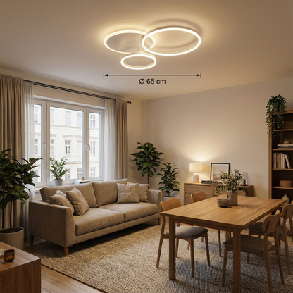 Rondale | Kitchen Pendant Lighting with Adjustable Height & LED Bulb | Minimalist Design for Modern Spaces 5