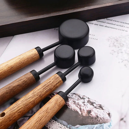 Stainless Steel Measuring Cups and Spoons Set with Ergonomic Handles Ð Stylish Design for Precision Cooking 1