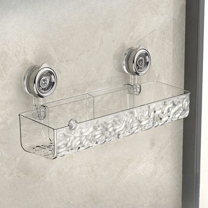 Stylish Corner Shower Caddy | Two-Tier Suction Shelf for Space-Saving Bathroom Organizer 4