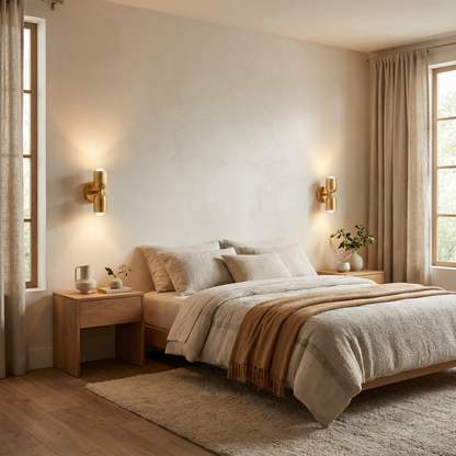 Vintage Double Head Wall Sconce | Elegant Brass Design for Timeless Illumination 6