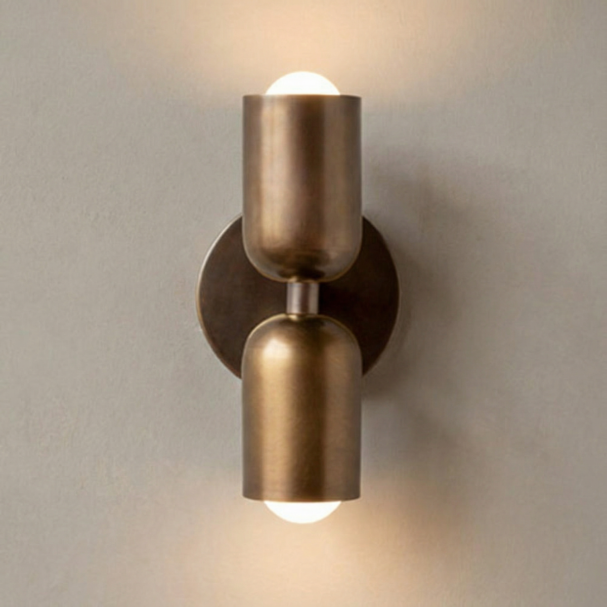 Vintage Double Head Wall Sconce | Elegant Brass Design for Timeless Illumination 7