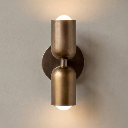 Vintage Double Head Wall Sconce | Elegant Brass Design for Timeless Illumination 7