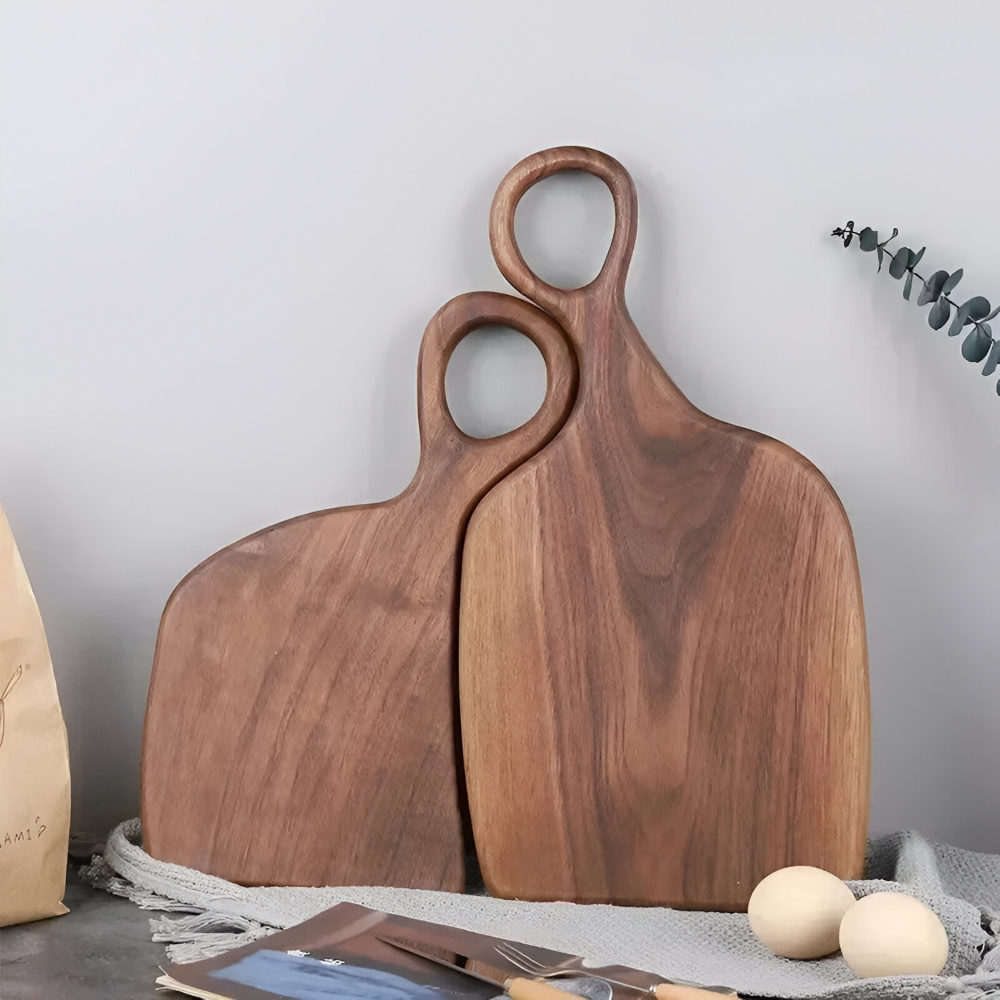 Walnut Wood Cutting Boards Set with Durable Design | Versatile Kitchen Use 1