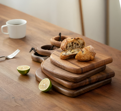 Walnut Wood Cutting Boards Set with Durable Design | Versatile Kitchen Use 4