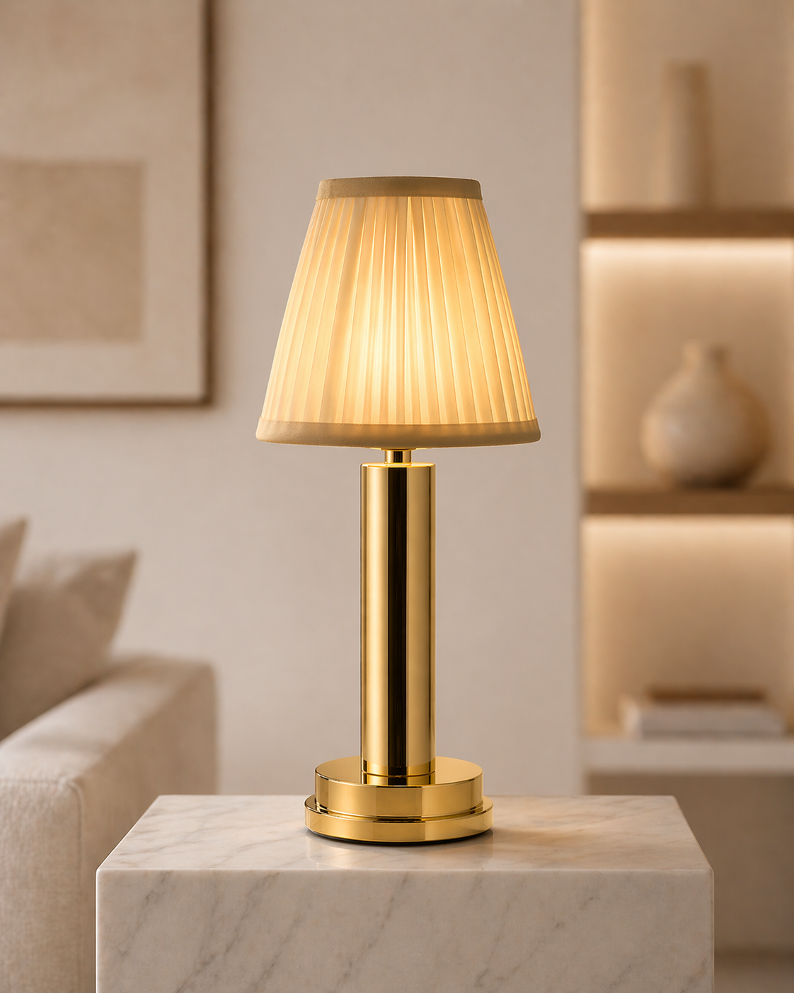 Elara|Rechargeable Table Lamp